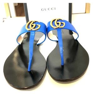 Gucci Electric Blue Sandal